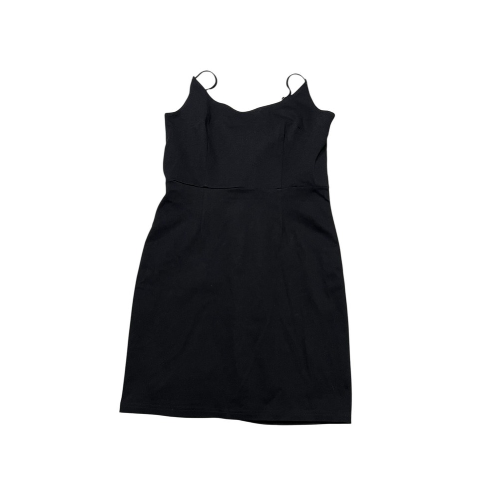 Women's M.N.I. Los Angeles NWT Black Lace Up Back Mini Dress Size Large - summer